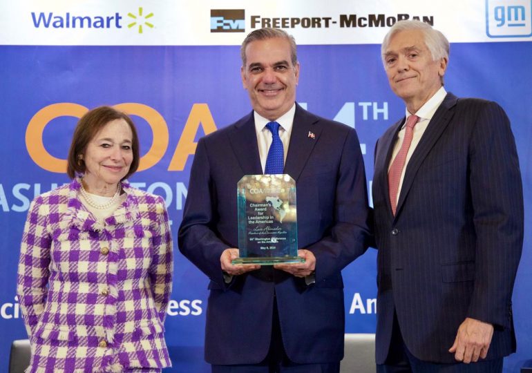 Luis Abinader hace historia al recibir el premio Chairman’s Award for Leadership in the Americas por su destacado liderazgo