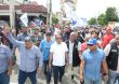 Choferes y transportistas se movilizan en el Cibao por el Día de los Trabajadores; exigen reinvindicaciones