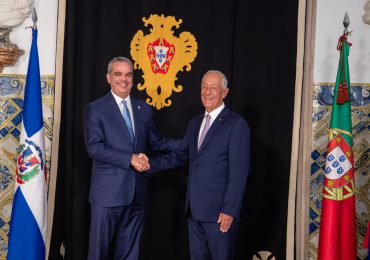 Presidente de Portugal define a Luis Abinader como un gran líder en la región de Centro América y el Caribe
