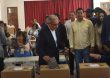 Danilo llega a la Casa Provincial Hijas de María Auxiliadora y ejerce su derecho al voto