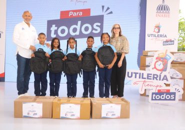 INABIE lanza “Utilería a Tiempo Para Todos” con la distribución, por primera vez, de más de 1.8 millones de kits escolares