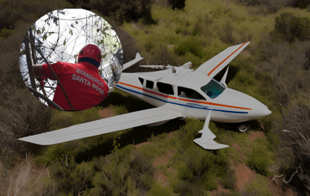 Dos muertos y un herido deja accidente de avioneta en Ecuador