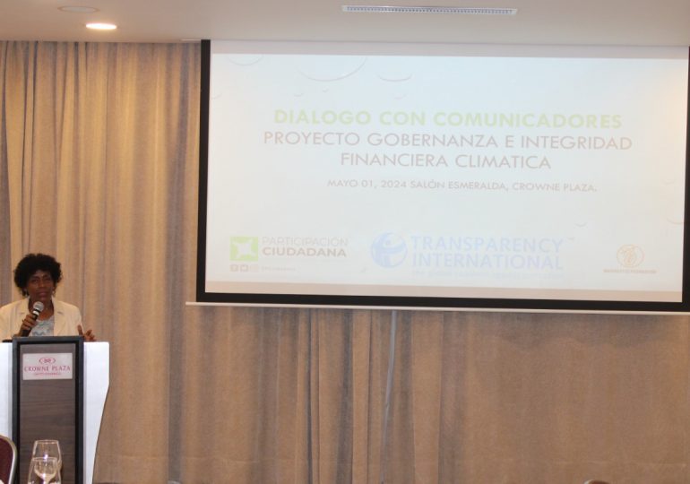 Participación Ciudadana realiza encuentro con periodistas y comunicadores sobre “Riesgos de Corrupción y Transparencia en el Financiamiento Climático y Delitos Ambientales”