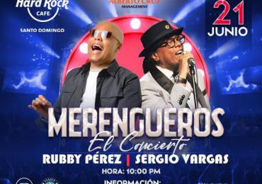 Alberto Cruz Management Presenta "Merengueros" con Rubby Pérez y Sergio Vargas