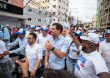 Roberto Ángel encabeza junto a Guillermo Moreno un recorrido por barrios de la capital