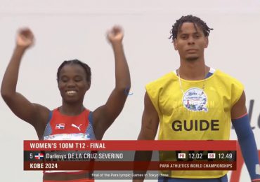 Para-atleta Darlenys de la Cruz se convierte campeona del mundo en los 100 metros
