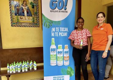 Hogar escuela Santo Domingo Savio recibe donación de repelente de insectos GO!