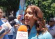 Selineé Méndez acude a votar; afirma proceso electoral marcha en paz