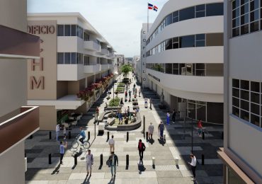 Presenta medidas para reducir el riesgo por inundaciones en la calle El Conde y el centro histórico de Santo Domingo