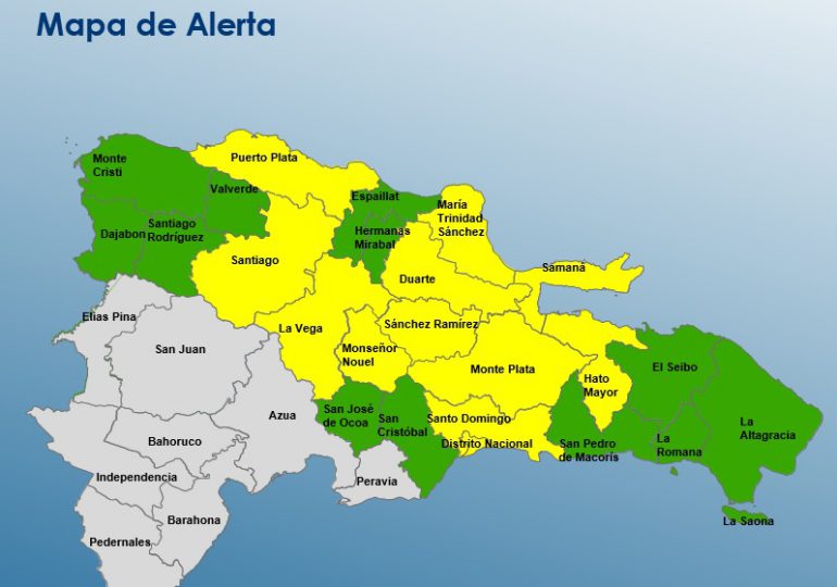 Incremento de alerta por abundante humedad e inestabilidad atmosférica en en el país