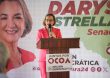 Candidata a senadora Darys Estrella denuncia destrucción de sus vallas