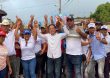 Pedro Tineo recibe masivo respaldo durante mano a mano en distrito municipal Gonzalo de Sabana Grande de Boyá