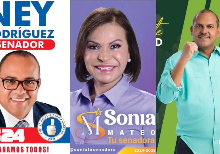 Conozca los candidatos y sus propuestas que compiten por la senaduría de Dajabón