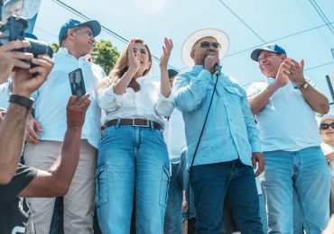 Bonao pide 4 años más; Carolina Mejía muestra su apoyo a Héctor Acosta "El Torito"