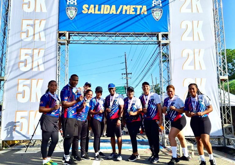 Policía Comunitaria activa en 1era. Carrera Regional 5k y 2k El Seibo