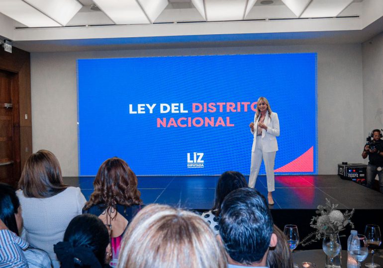 Liz Mieses presenta oficialmente su propuesta de Ley del Distrito Nacional