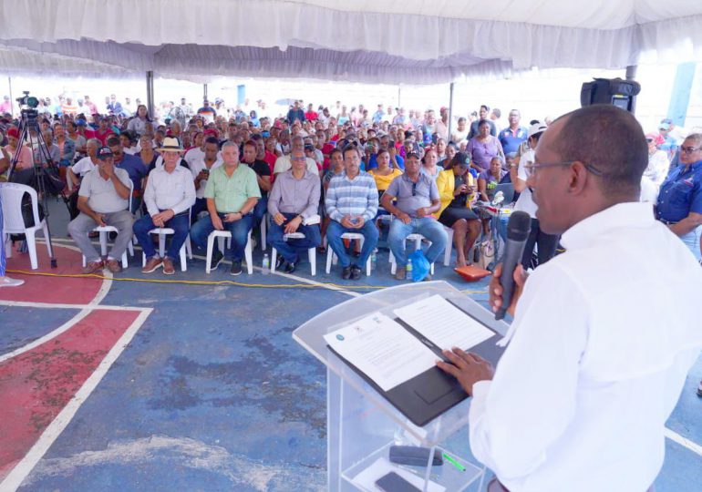 Gobierno inicia proceso de titulación de solares y casas en el municipio de Nagua