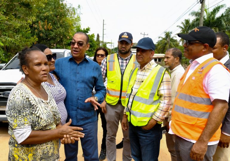 MOPC realiza gran inversión en obras viales en las provincias Santo Domingo y Monte Plata