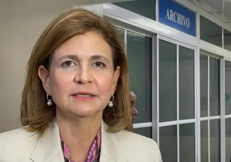 Vicepresidenta Raquel Peña llama a la oposición a mantener el orden durante próximas elecciones