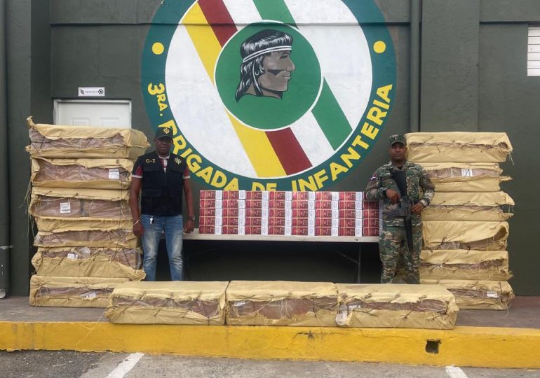 Incautan 300 mil unidades de cigarrillos en propiedad de contrabandista identificado como Yacobo El Haitiano