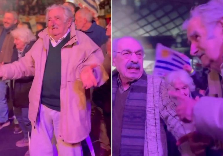 Mujica reaparece bailando tras meses de tratamiento contra el cáncer
