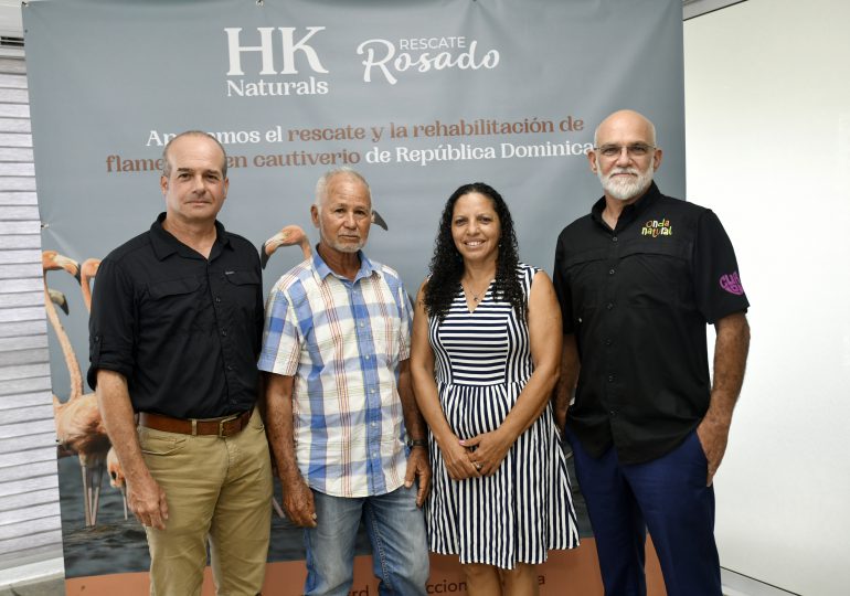 Halka Industrial y HK Naturals se unen para proteger al flamenco caribeño junto a Rescate Rosado