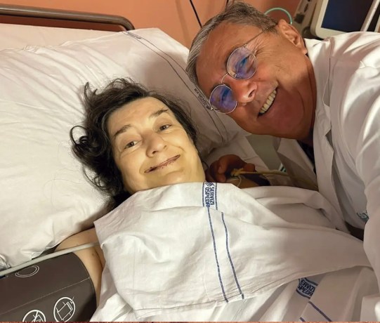 Mujer de 63 años da a luz en Viareggio Italia 