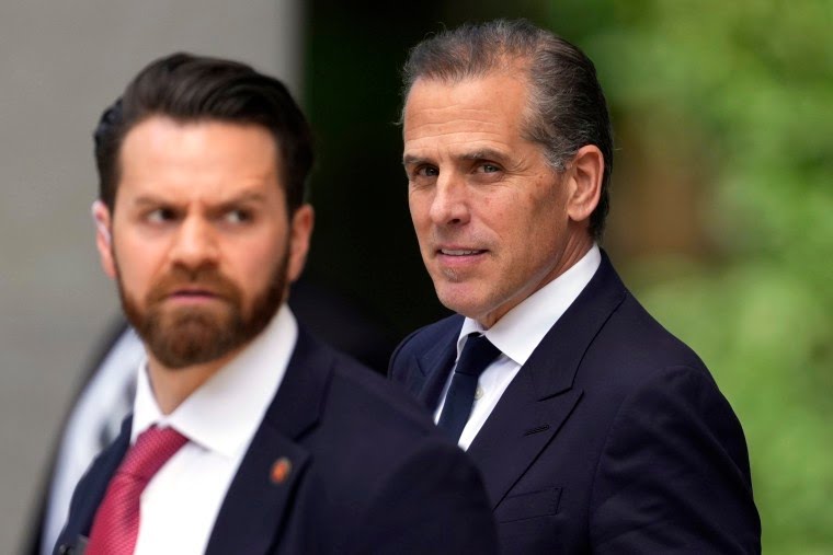 Hunter Biden es declarado culpable en juicio por posesión ilegal de un arma