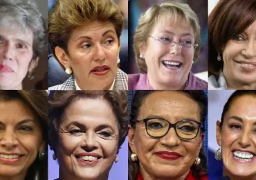 Quiénes son las 7 mujeres que fueron elegidas presidentas en América Latina antes de Claudia Sheinbaum