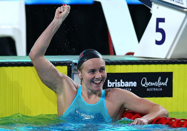 Récord del mundo para nadadora australiana Titmus en 200 m estilo libre con 1:52.23