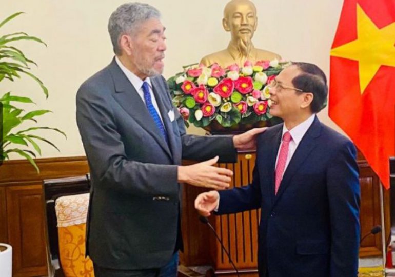 Destacan esfuerzos de Miguel Mejía por fortalecer vínculos y cooperación entre RD y Vietnam