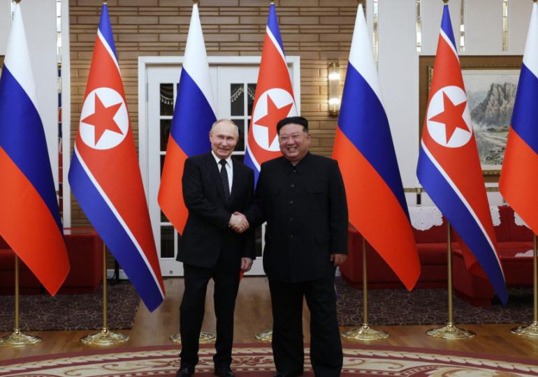 Rusia y Corea del Norte firman acuerdo de defensa y Kim expresa su “apoyo” en la guerra de Ucrania