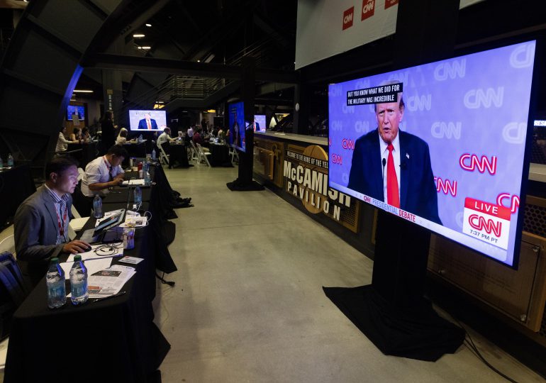 CNN: El 67% de los votantes en EEUU cree que Trump ganó el debate