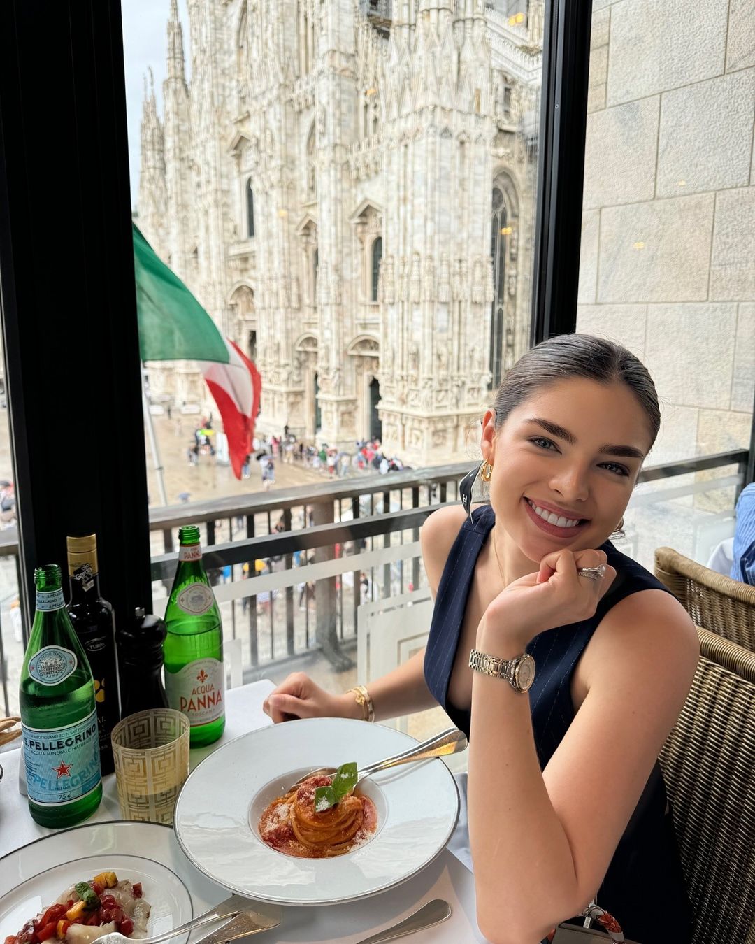 Nadia Ferreira condivide le sue esperienze a Milano, Italia