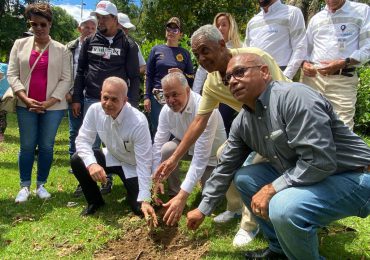 EGEHID, COAJA y Alcaldía de Jarabacoa realizan siembra de árboles por celebración del Día Mundial del Medio Ambiente