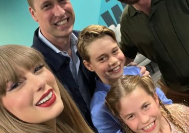 Príncipe William y sus hijos asisten al concierto de Taylor Swift en Londres