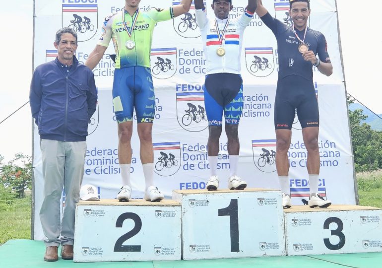 Ruddy Germoso gana categoría Elite del Campeonato Nacional de Ciclismo de Ruta 2024