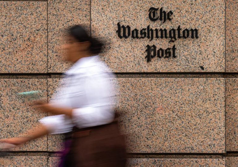 El Washington Post está sumido en una "profunda crisis"