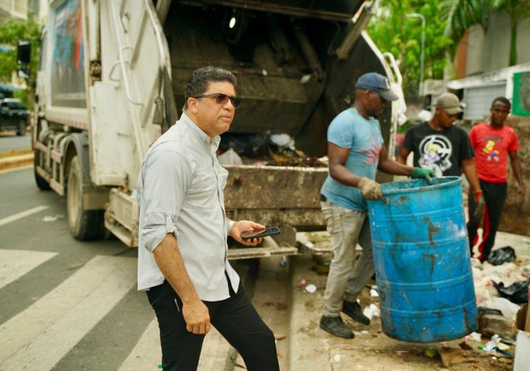 En menos de 50 días,  Dío Astacio recoge más de 50 mil toneladas de basura