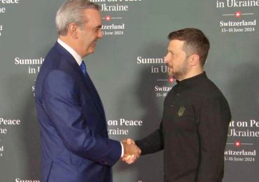 Presidente Abinader se reúne con su homólogo Volodimir Zelensky y proyecta su liderazgo en Centroamérica y el Caribe en Cumbre Sobre La Paz en Ucrania