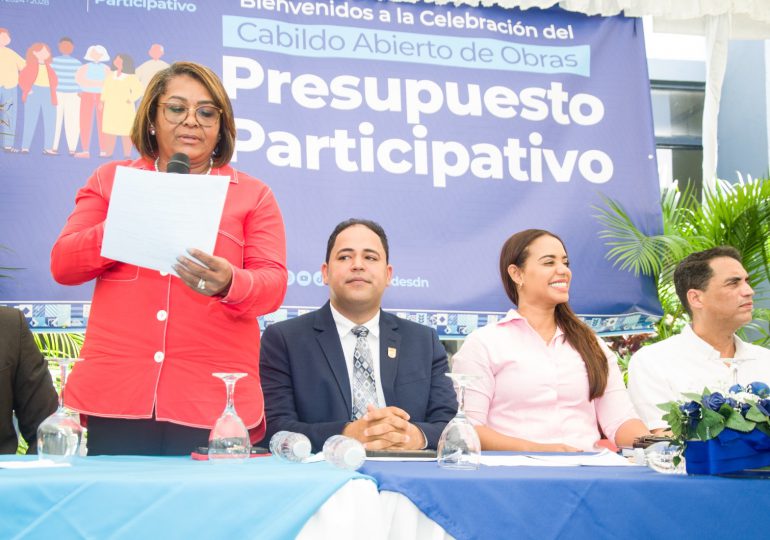 ASDN se convierte en el primer municipio del Gran Santo Domingo en realizar Cabildo Abierto de Presupuesto Participativo