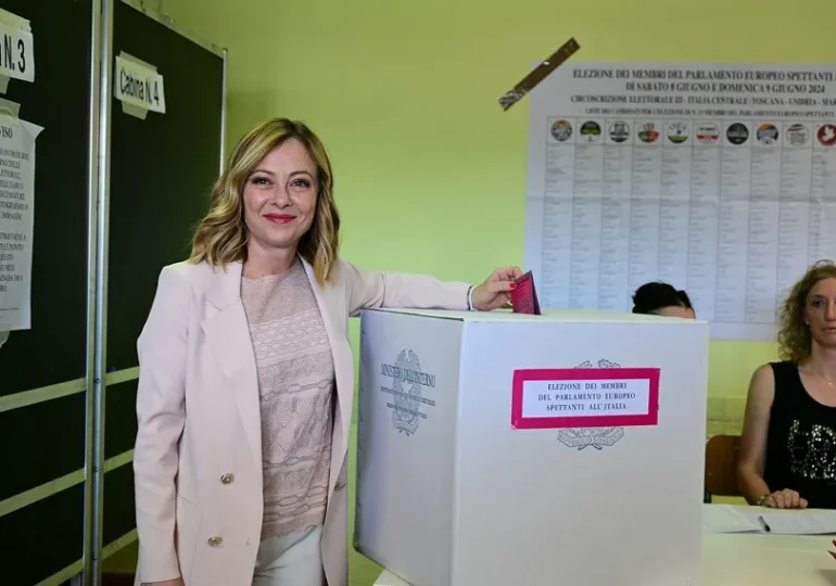 Italia vota en legislativas europeas claves para Meloni y la ultraderecha