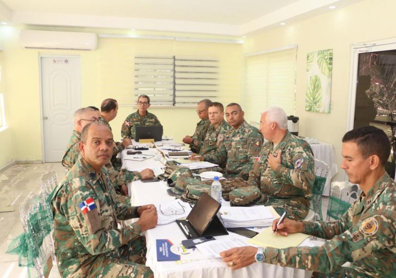 Estado Mayor General de las Fuerzas Armadas realiza reunión ordinaria en Jimaní