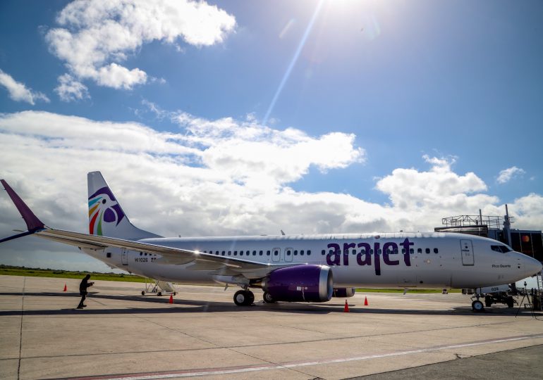 Arajet transporta más de medio millón de pasajeros en primer semestre de 2024