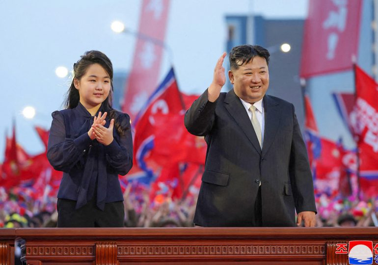 La hija de Kim Jong-un, de unos 11 años,  está siendo entrenada para ser la próxima líder