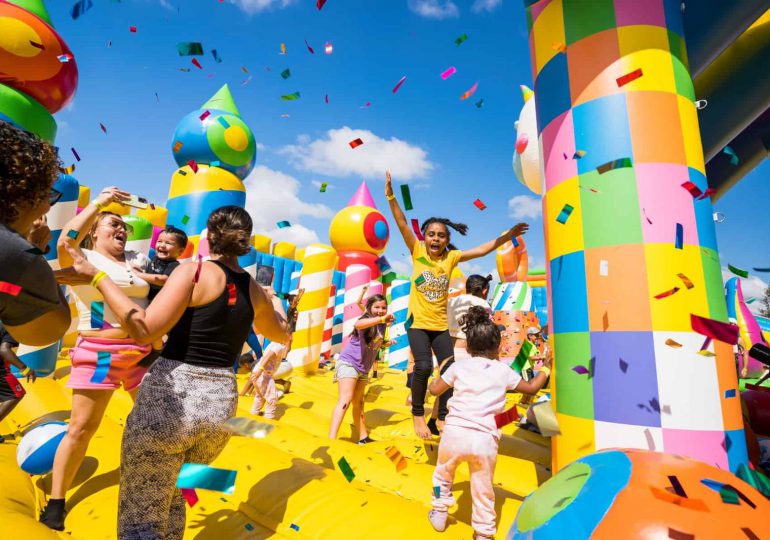 Gigante parque inflable “Rebotin Park” llega a República Dominicana