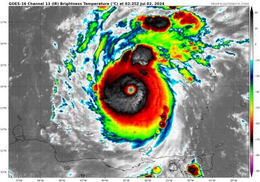 Beryl se convierte en un huracán de categoría 5