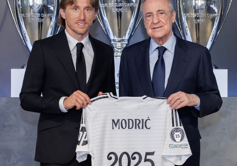 Luka Modric seguirá frente al Real Madrid hasta el 2025