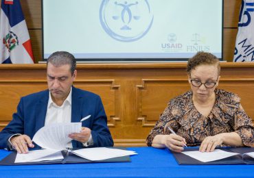 Ministerio Público y Finjus firman acuerdo de cooperación