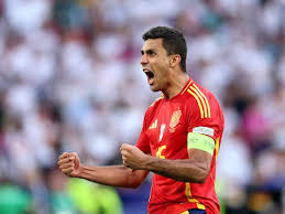 El jugador español Rodri, elegido Mejor Jugador de la Eurocopa-2024
